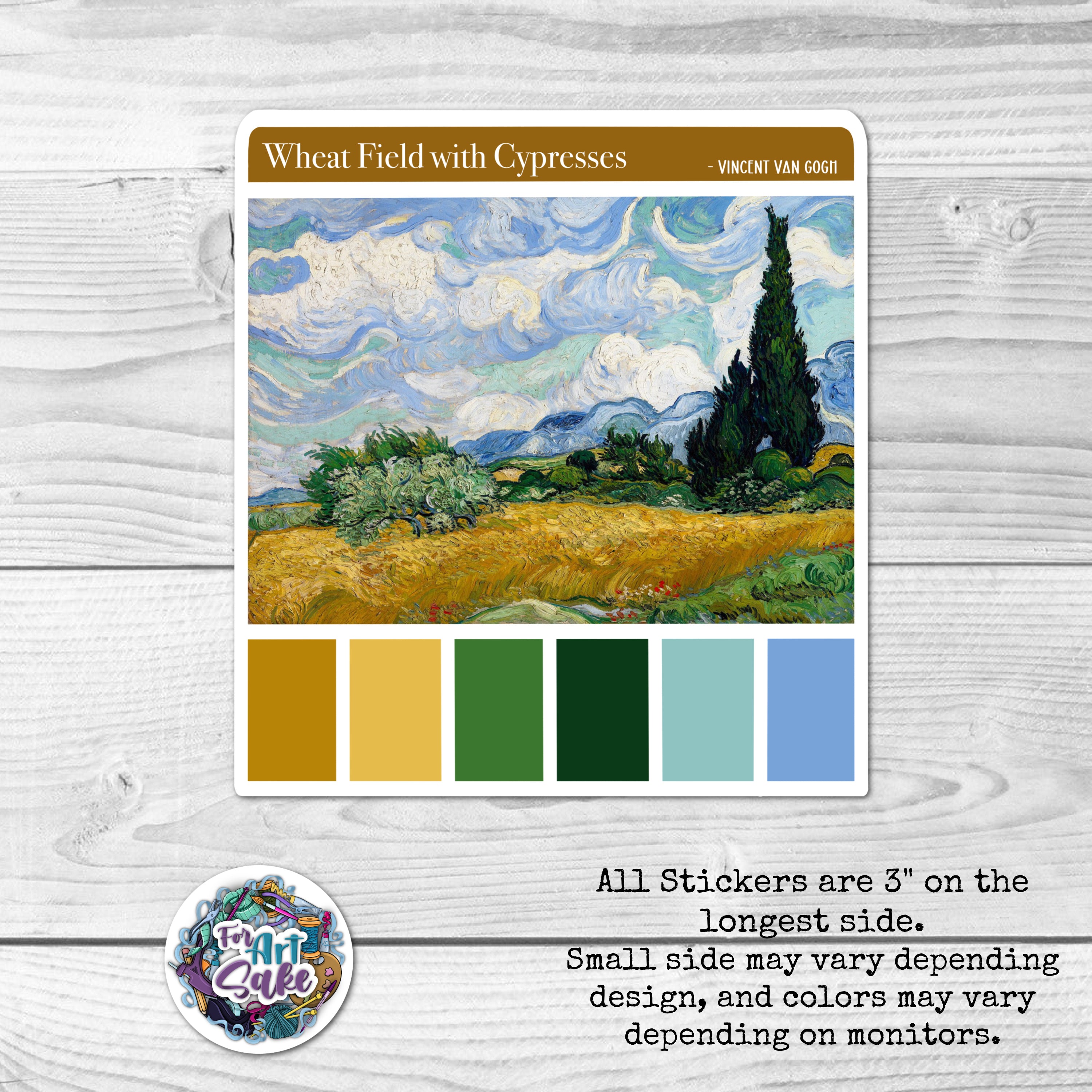 Wheat Fields: Color Pallet