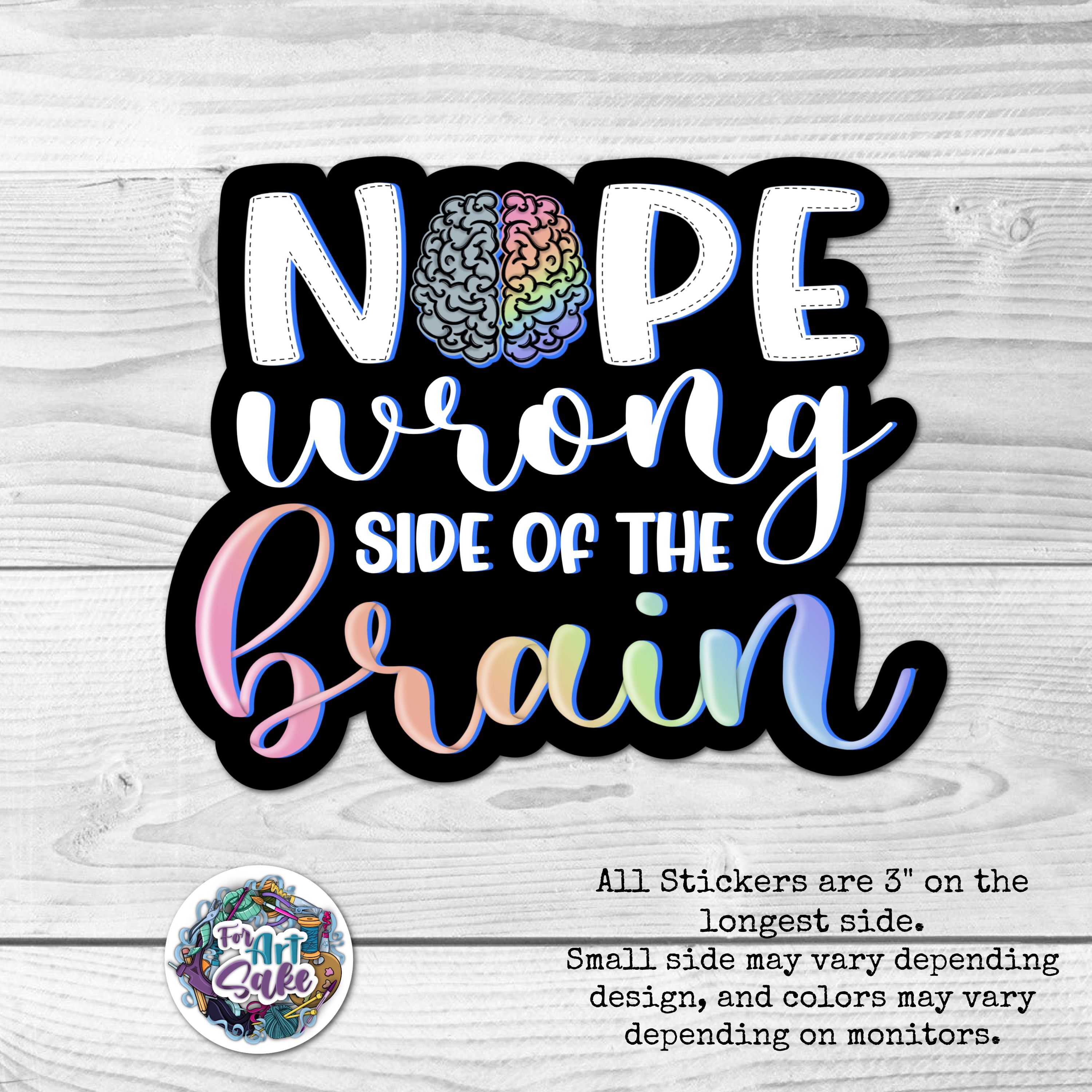 Nope Wrong Side of the Brain
