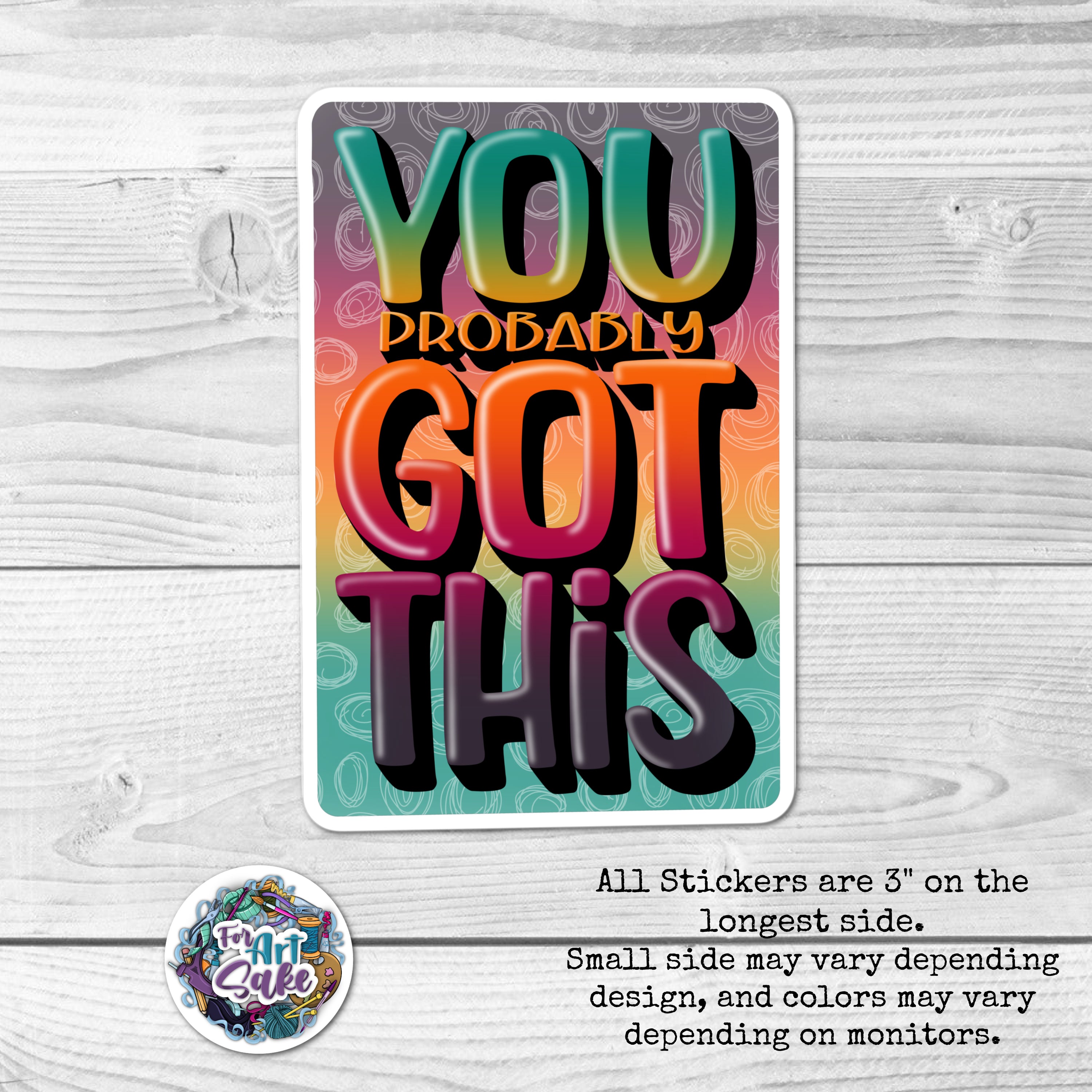 You (probably) Got This!