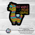 It's What's on the Inside- Sticker