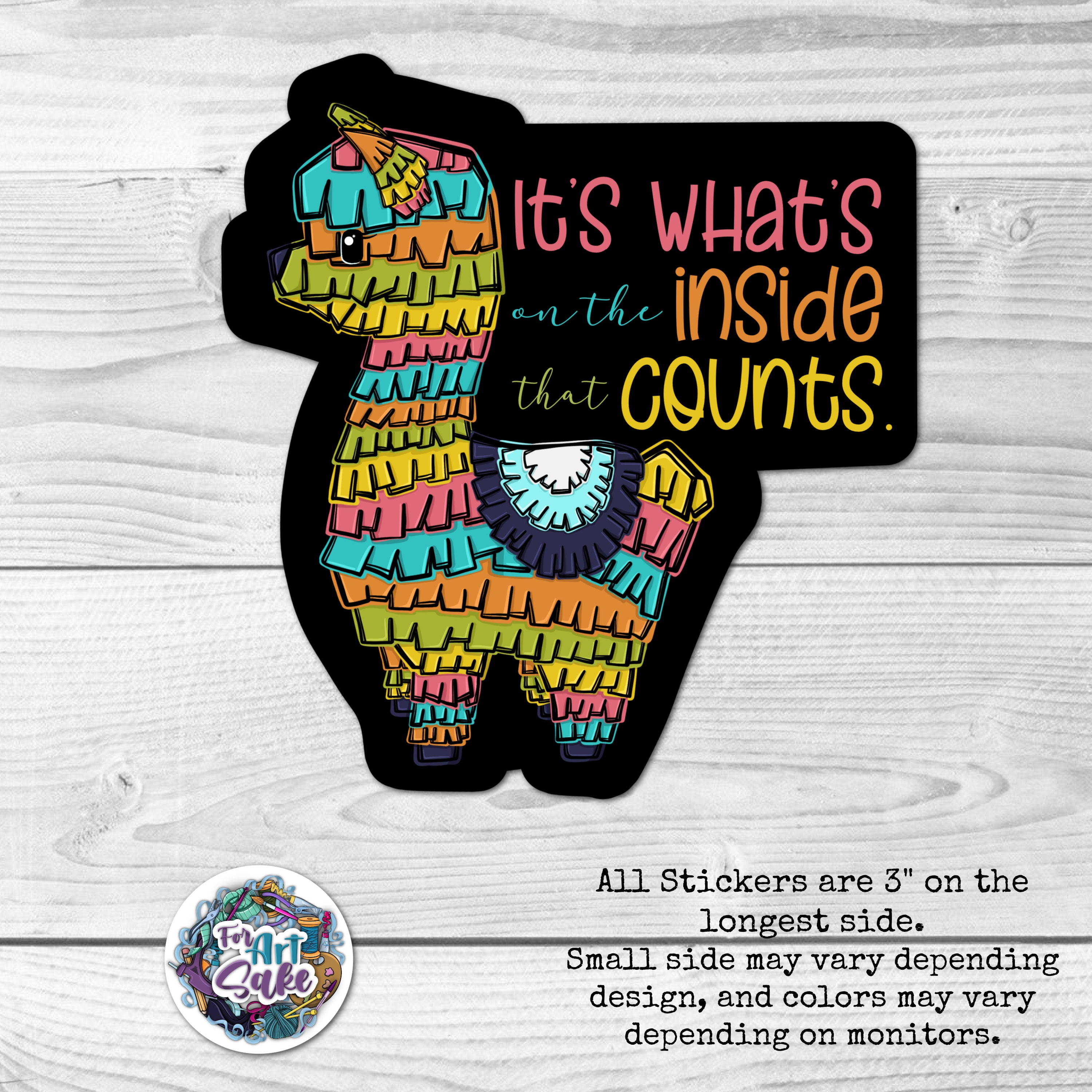 It's What's on the Inside- Sticker