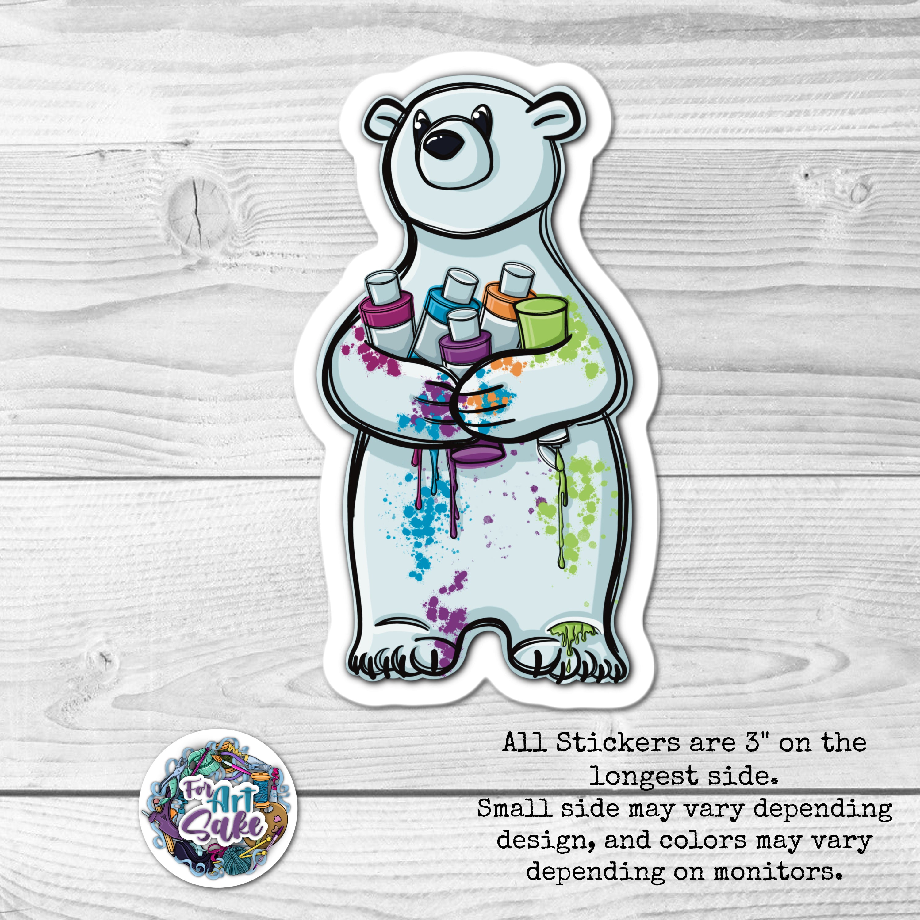 Painty Polar Bear