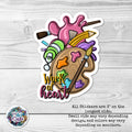 Work of Heart Stickers